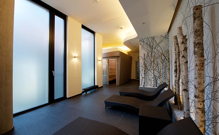 Center Muenchen Nord Wellness Damensauna Außenansicht