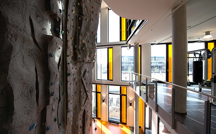 Center Muenchen Nord Kletterwand Functional Area Fitnessstudio