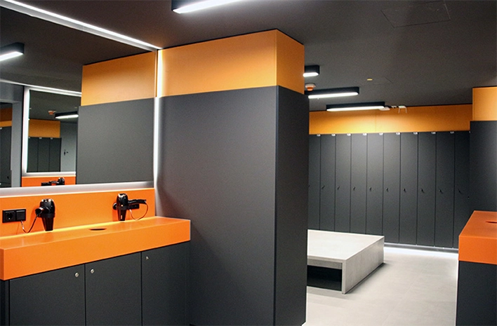 Center Muenchen Mitte Umkleide Fitnessstudio München