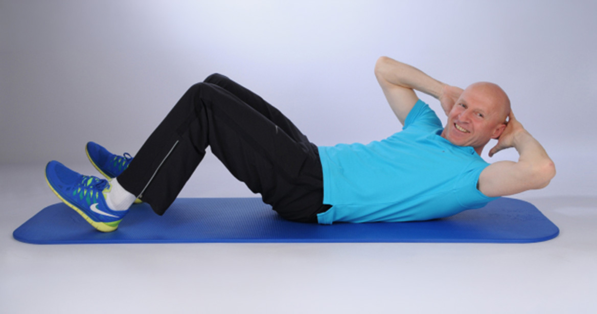 Klaus Kaiser bei Push Ups